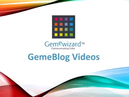 Lotie Gem Blog Video